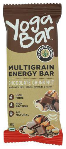 

Yoga bar Energy Bars - Multigrain Chocolate Chunk Nut 38 g