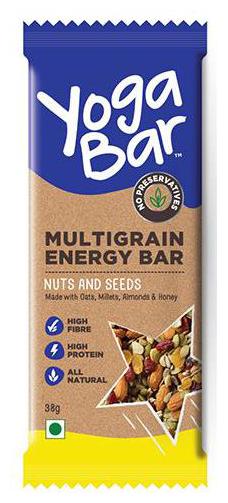 

Yoga Bar Energy Bars Multigrain Nuts N Seed 38 g