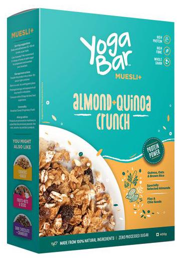 

Yoga bar Muesli - Almond Quinoa Crunch 400 g