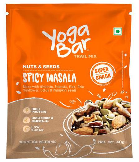 

Yoga bar Nuts Seeds Trail Mix - Spicy Masala 40 g