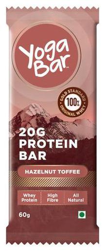 

Yoga bar Protein Bar - Hazelnut Toffee 60 g