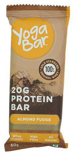 

Yoga bar Whey Protein Bar - Almond Fudge 50 g