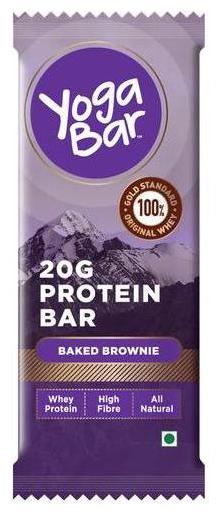 

Yogabars Whey Protein Bar - Baked Brownie 50 g