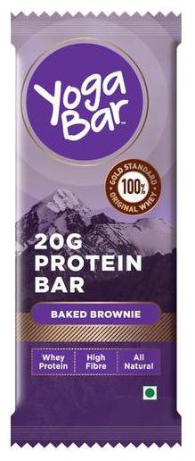 

Yogabars Whey Protein Bar - Baked Brownie 50 g