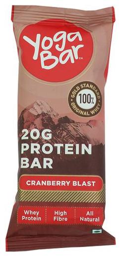 

Yogabars Whey Protein Bar - Cranberry Blast 50 g