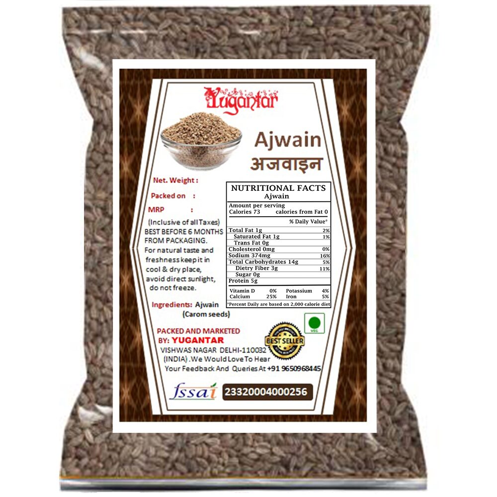 

Yugantar Ajwain 100g (Pack of 1)