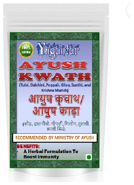 

Yugantar Ayush Kwath Enhance Your Immunity 100 g