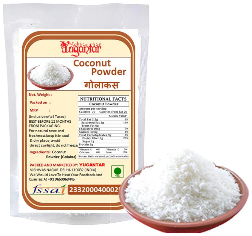 

Yugantar Coconut Powder 400g (Pack of 1)