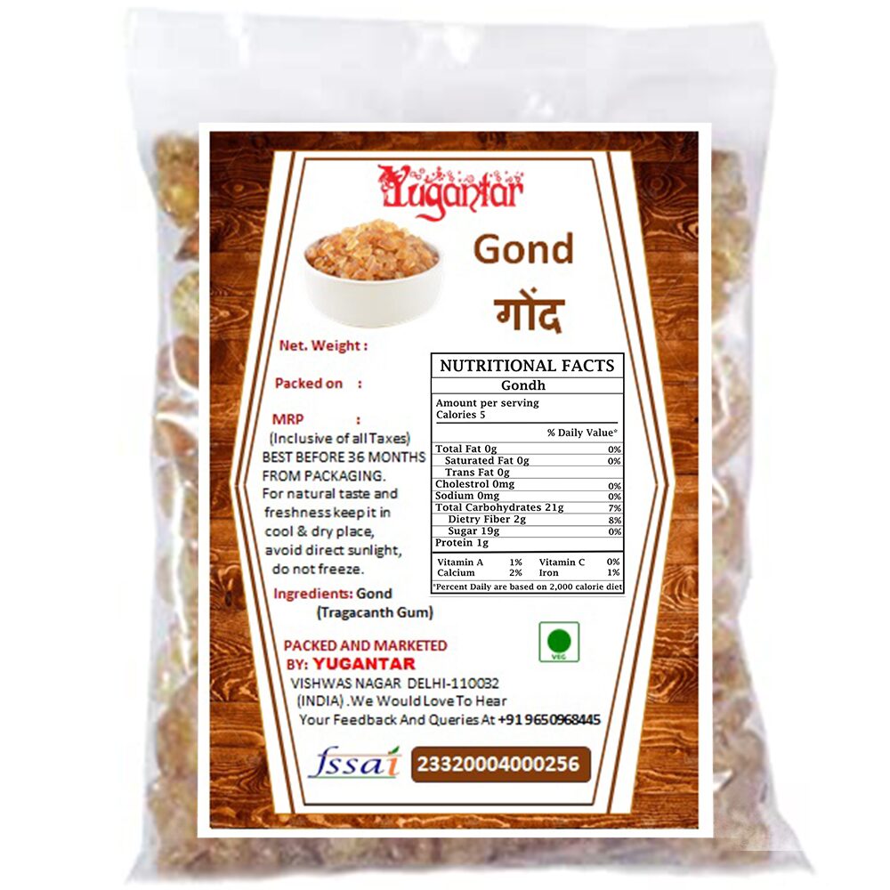 

Yugantar Dried Gum (Gond) 400 g (Pack Of 1)