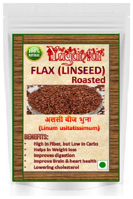 

Yugantar Flax Seeds Roasted 100g