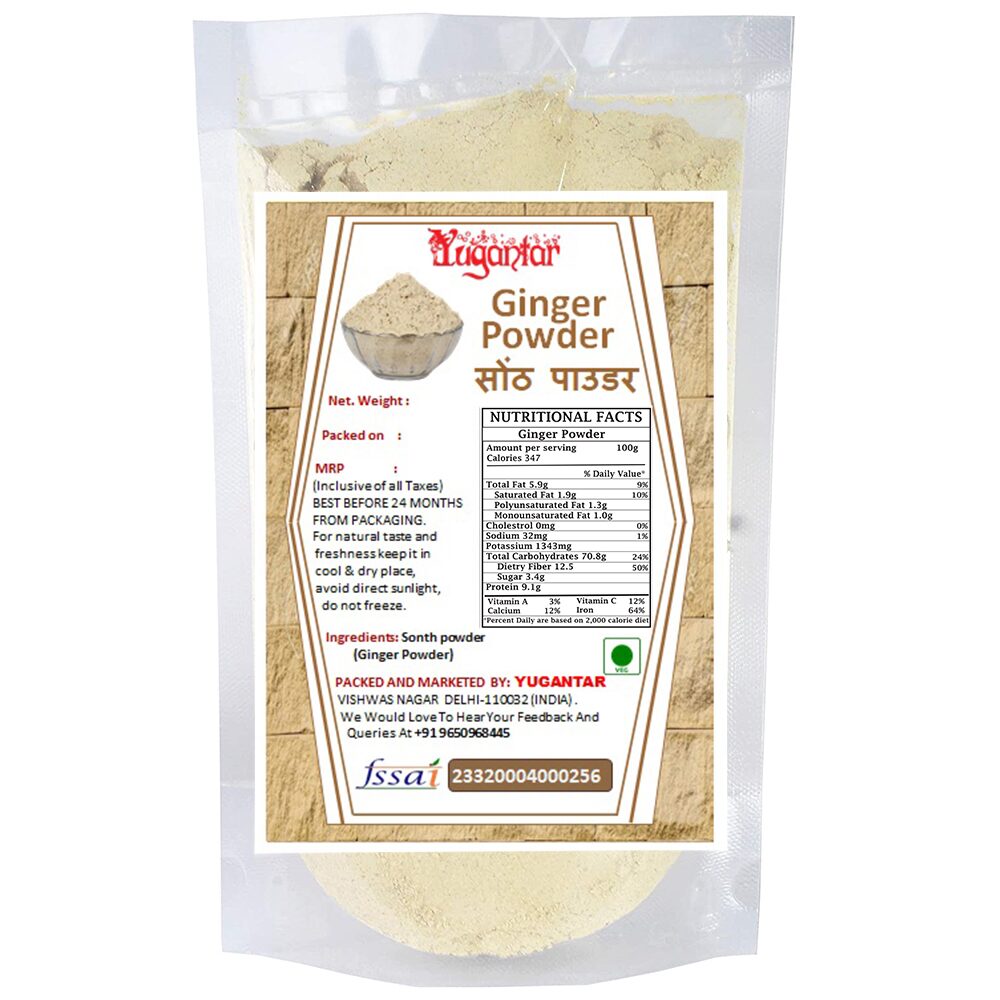 

Yugantar Ginger Powder (Sonth Powder)-100g