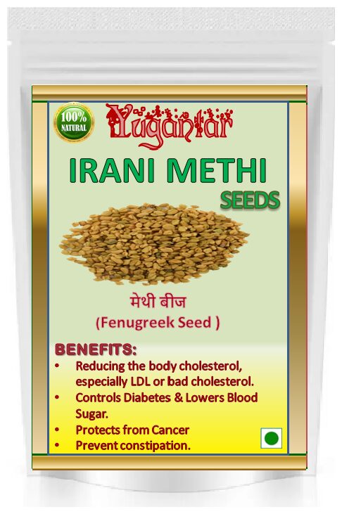 

Yugantar Irani Methi Seeds 400g