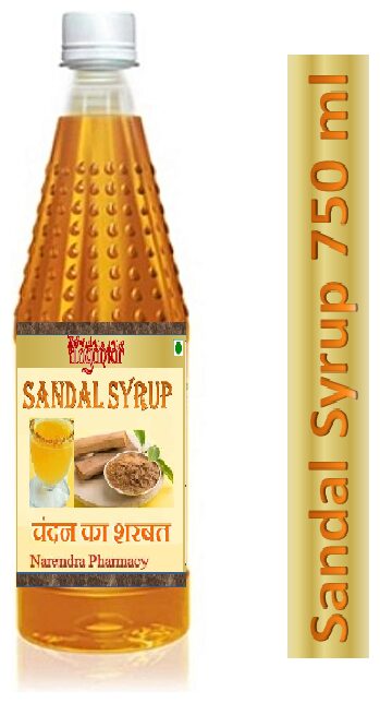 

Yugantar Sandal Syrup With Silver Leaves 750 ml ( Pack of 1 )