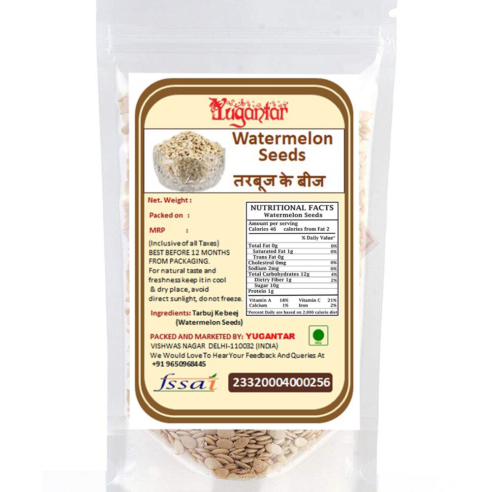 

Yugantar Watermelon Seeds 200 g ( Pack Of 1 )