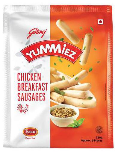 

Yummiez Breakfast sausages 250 g