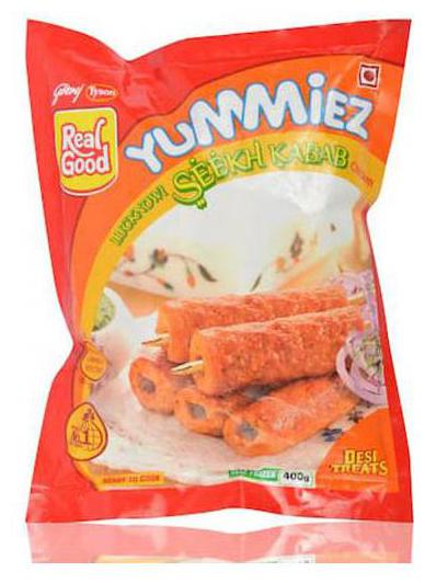 

Yummiez Chicken Kabab - Lucknow Seekh 400 g