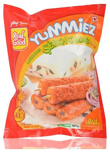 

Yummiez Chicken Kabab - Lucknow Seekh 400 g