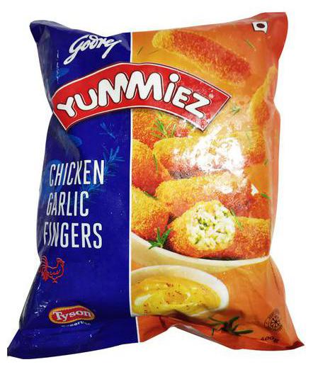 

Yummiez Finger - Chicken Garlic 400 g
