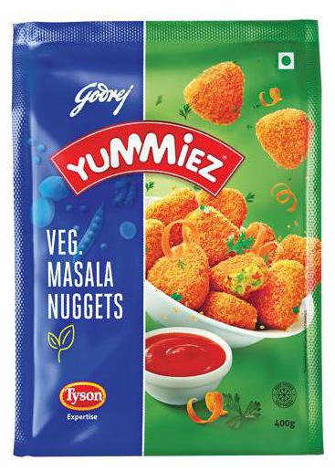 

Yummiez Masala Nuggets (Veg) - Ready To Cook 400 g