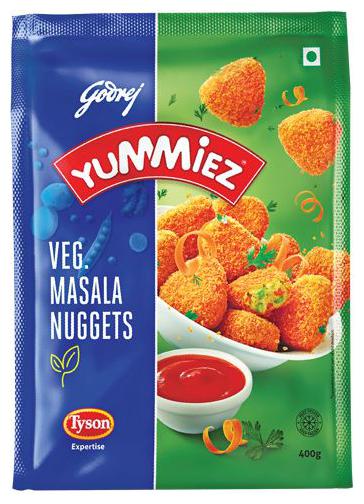 

Yummiez Masala Nuggets (Veg) - Ready To Cook 400 g