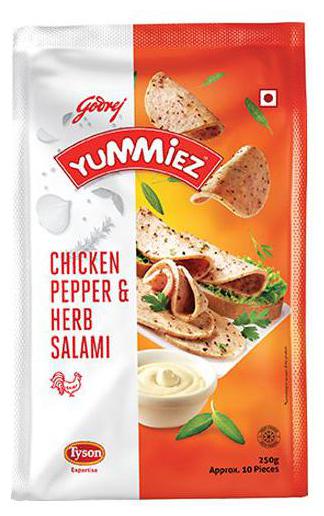 

Yummiez Pepper Herb Salami Chicken 250 g