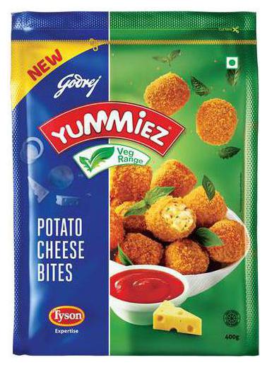 

Yummiez Potato Cheese Bites 400 g