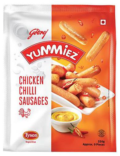 

Yummiez Sausages - Masala Chilli Chicken 250 g