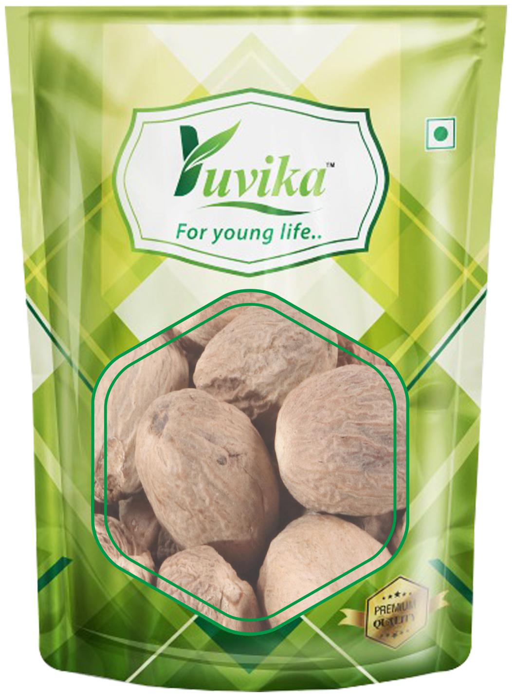 

YUVIKA Jaiphal Asli Jathikai - Myristica fragrans - Nutmeg 200 g