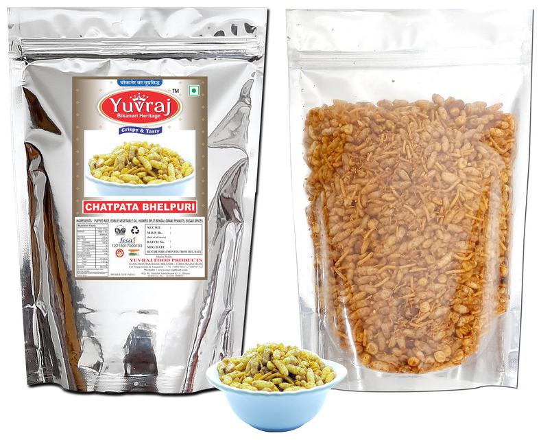 

Yuvraj Diet Bhelpuri (Chatpata Spicy) Bikaneri Premium Snacks 1 kg ( Pack of 1 )