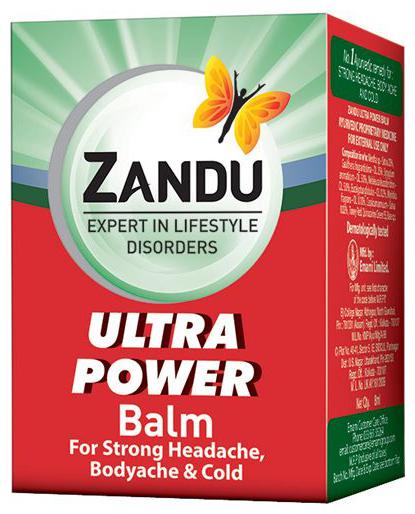

Zandu Balm - Ultra Power 8 ml