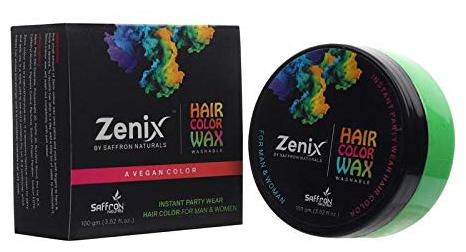 

Zenix Hair Color Wax Green