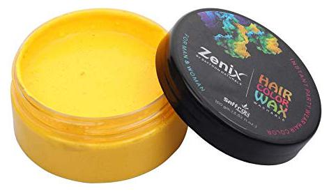 

Zenix Hair Fashion Styling Hair Color Wax Yellow