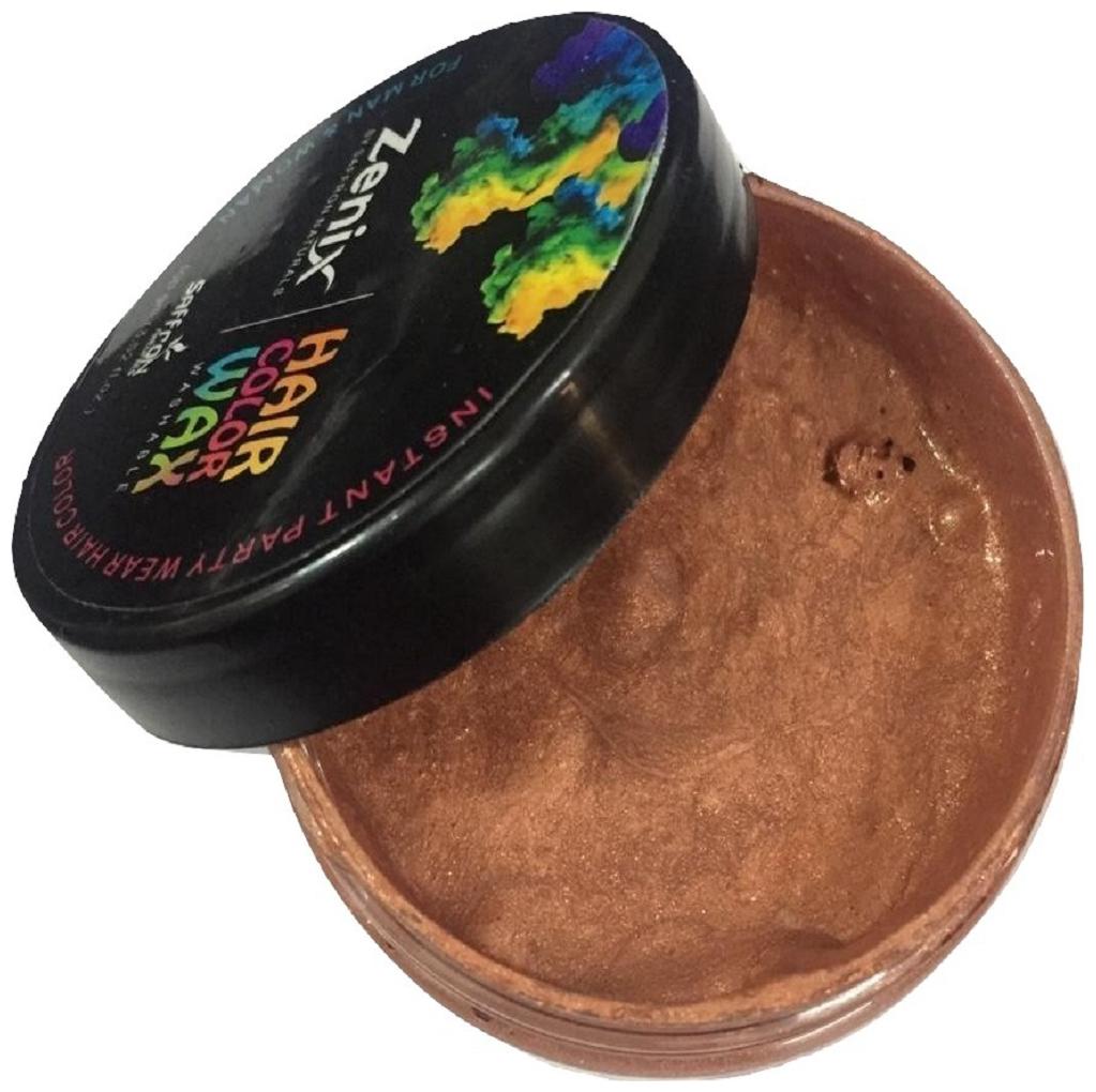 

Zenix Metallic Copper Hair Fashion Styling Hair Color Wax Copper