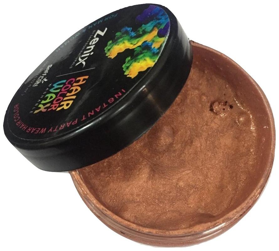 

ZENIX Temporary Hair Fashion Styling Hair Color Wax (Copper)