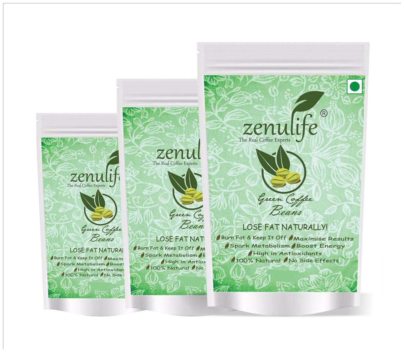 

Zenulife Green coffee beans 500 g Pack of 3