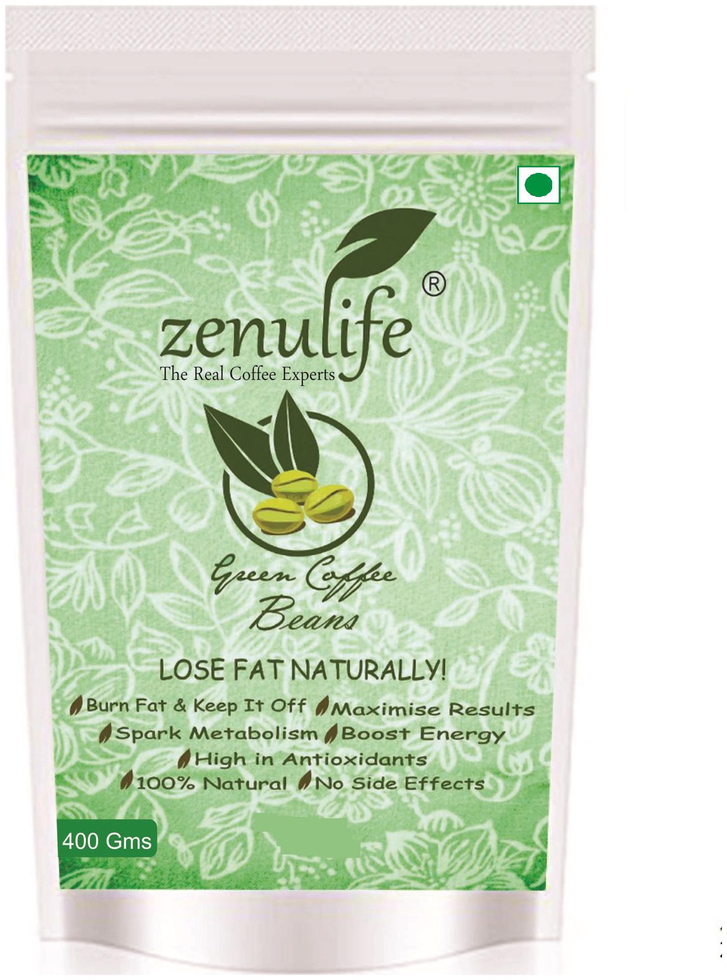 

Zenulife Green coffee beans 400 g Pack of 1