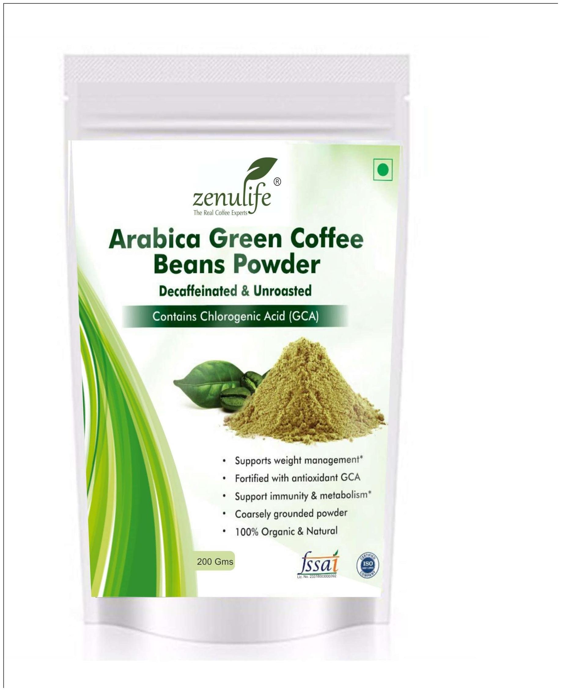 

Zenulife Green coffee beans Powder 200 g Pack of 1