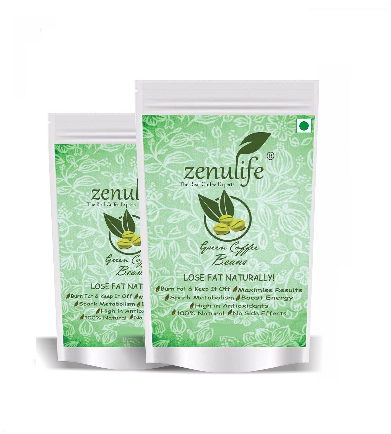 

Zenulife Green coffee beans 50 g Pack of 2