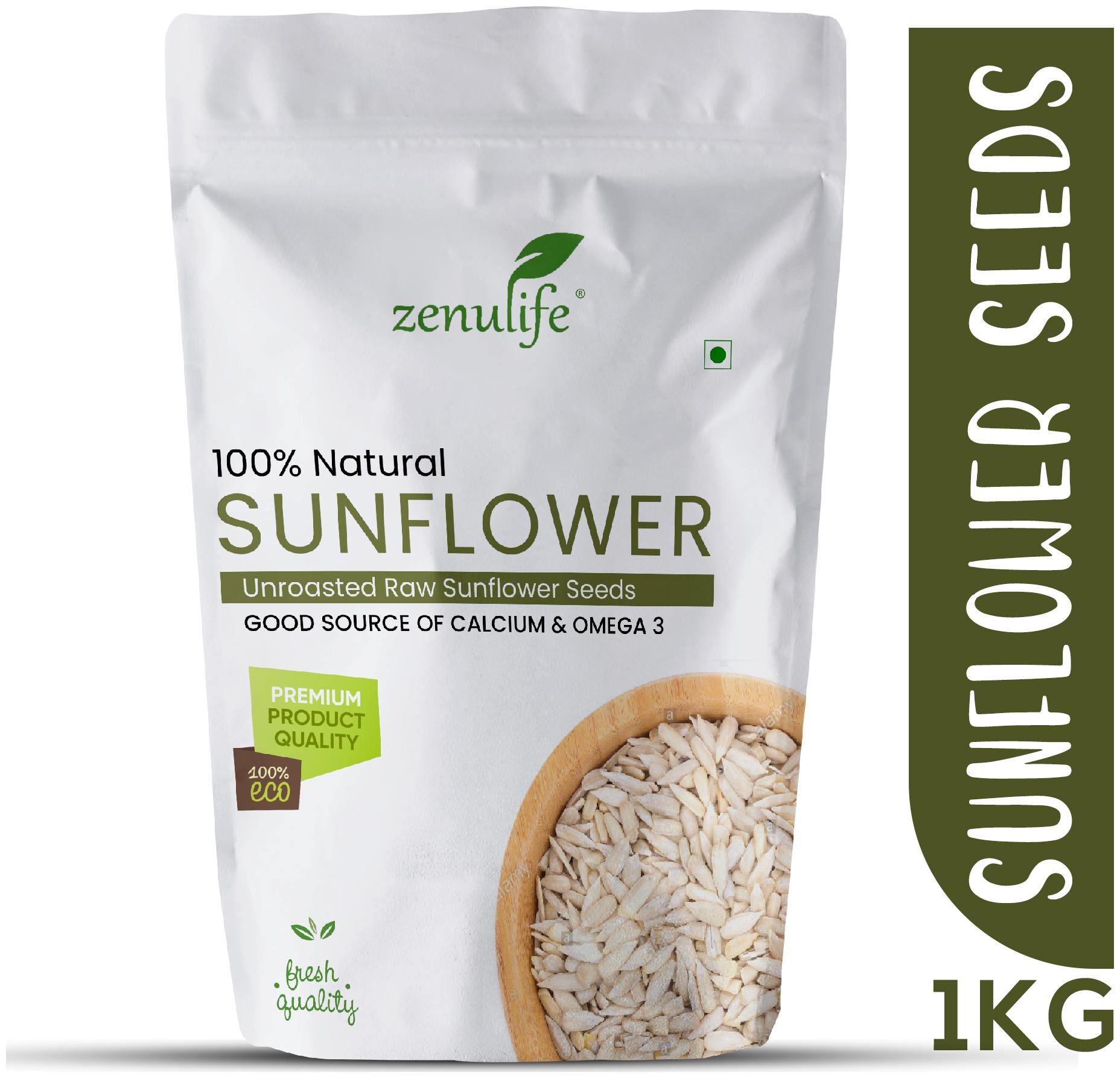 

Zenulife Raw Sunflower Seeds - 1Kg