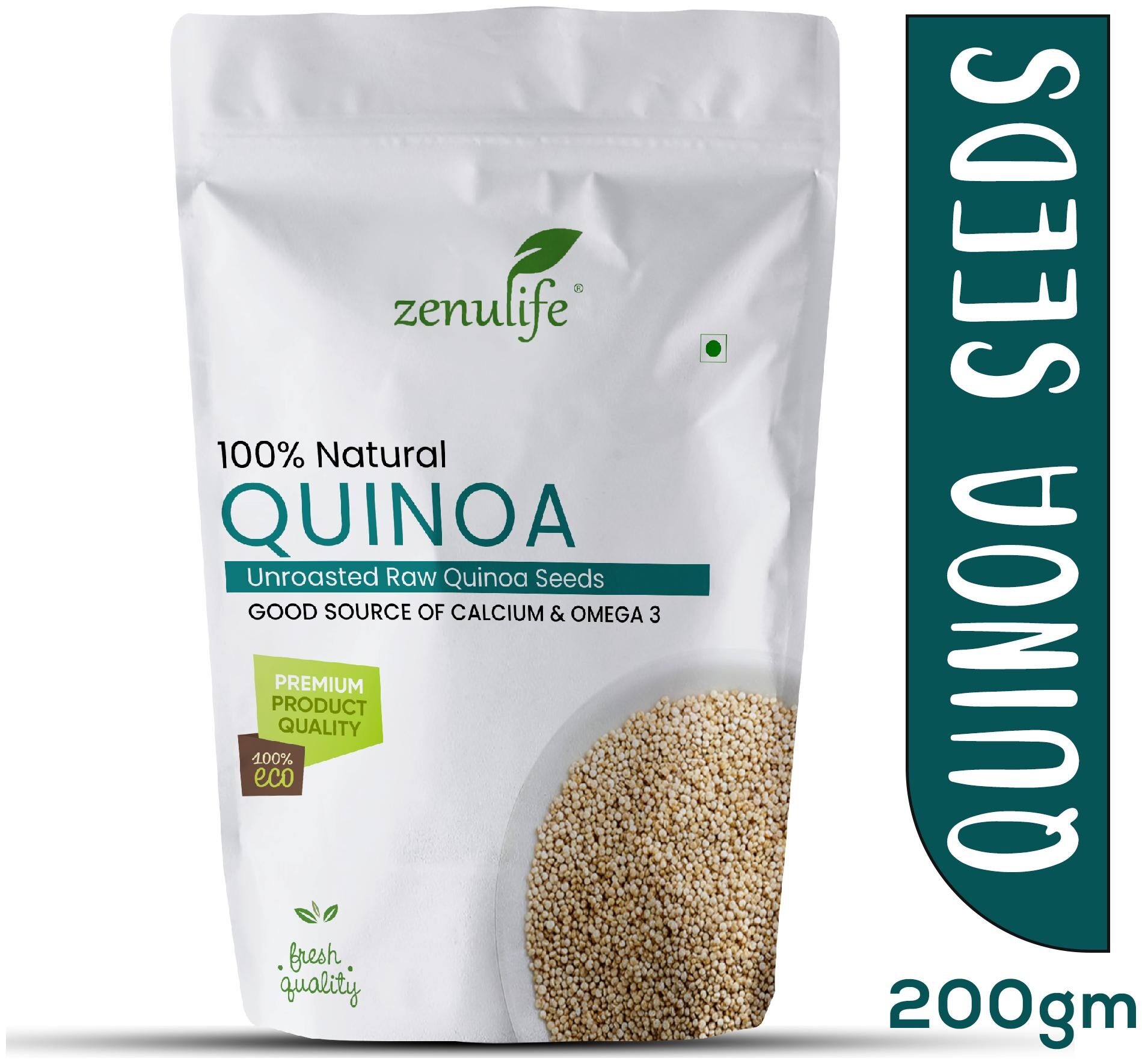 

Zenulife white quinoa raw superfood 200g