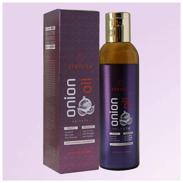 

Zenveda 100 Natural Onion Extract Hair Oil 200ml