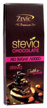 

Zevic Premium Stevia Chocolate - Roasted Almonds 40 g