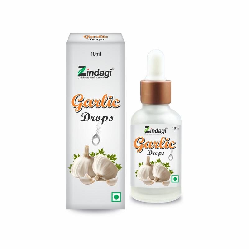 

Zindagi Garlic Liquid Drops Garlic Oil For Cooking 10ml (Pack Of 2)