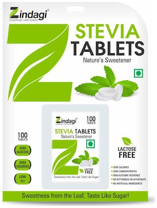 Buy Zindagi Stevia Tablets Sugarfree Stevia Powder Tablets Stevia Liquid Extract 100 Tablets Online At Low Prices In India Paytmmall Com