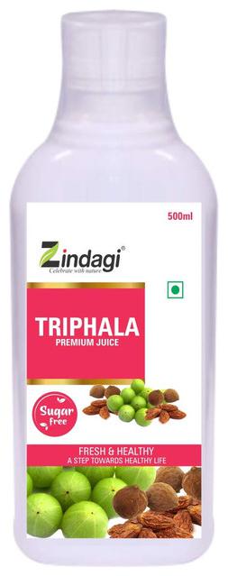 

Zindagi Triphala Juice - Herbal Juice For Healthy Life - Natural Health Drink 500ml