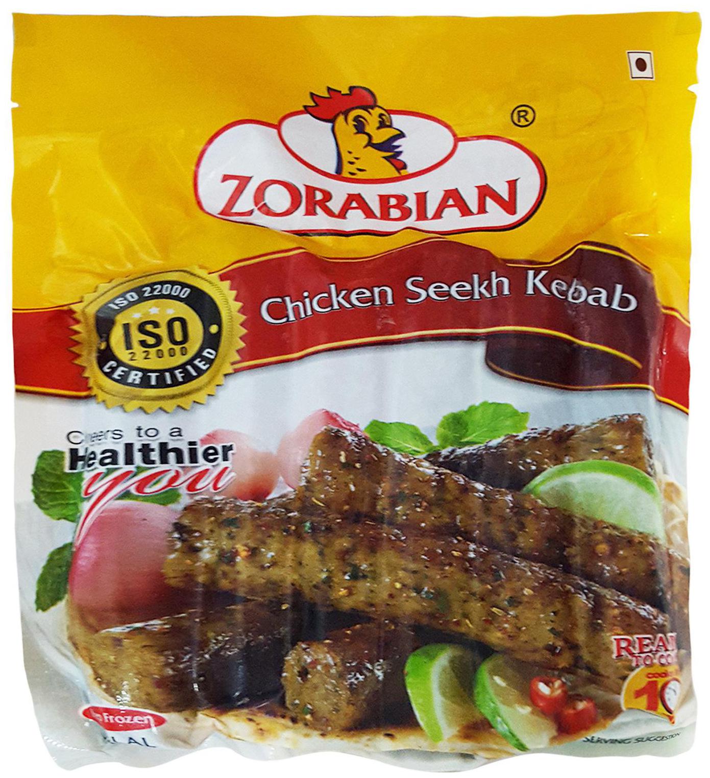 

Zorabian Chicken - Seekh Kebab 250 g