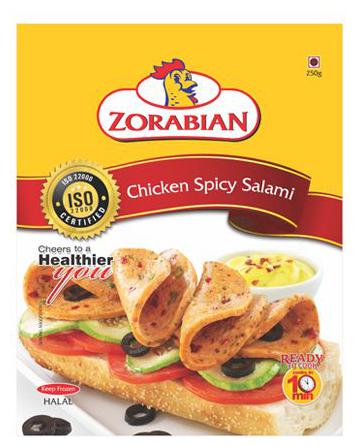 

Zorabian Chicken - Spicy Salami 250 g