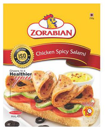 

Zorabian Chicken - Spicy Salami 250 g