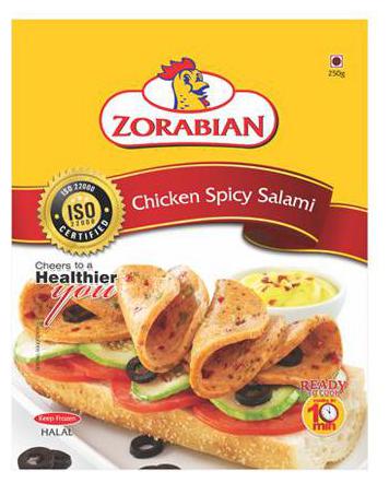 

Zorabian Chicken - Spicy Salami 250 g