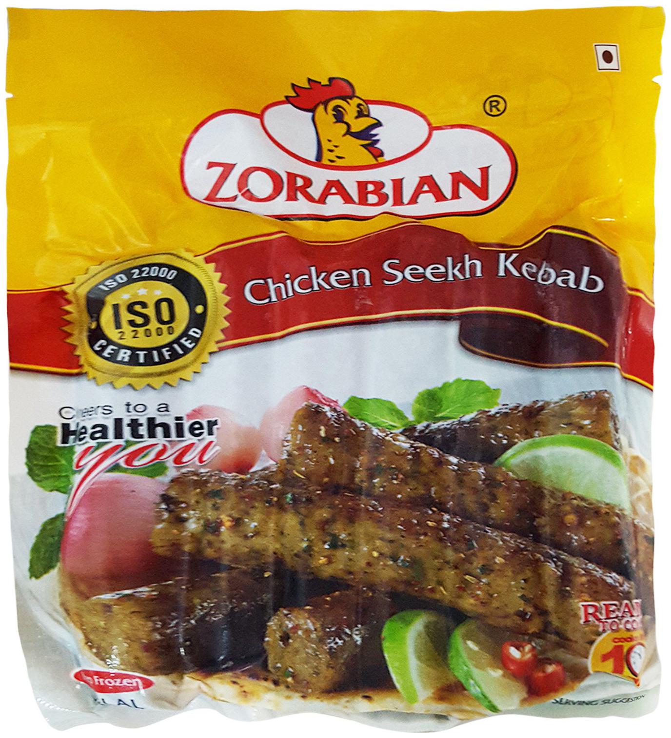 

Zorabian Chicken - Seekh Kebab 250 g